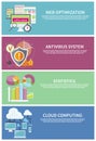 Antivirus system, cloud computing, statistics