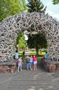 Antler Arches in Jackson Hole