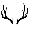 Antlers eps file by crafteroks Royalty Free Stock Photo