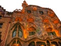 Antoni Gaudi Batllo house Royalty Free Stock Photo