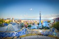 Antoni Gaudi park Royalty Free Stock Photo