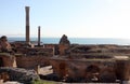 The Antonine Baths in Carthage, Tunisia.