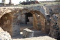 The Antonine Baths in Carthage, Tunisia.