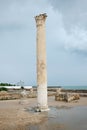 Antonine Baths roman column