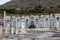 Antonine Nymphaeum in Sagalassos Ancient City in Burdur. Royalty Free Stock Photo