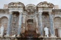 Antonine Nymphaeum in Sagalassos Ancient City in Burdur. Royalty Free Stock Photo