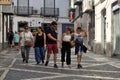 Streets of Ponta Delgada.