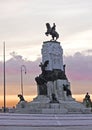 Antonio Maceo statue on Havana Malecon