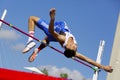 ANTONIOS MERLOS from Greece wins high jump event on IAAF World U20 Championship Tampere, Finland