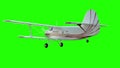 The antonov An-2 bi-plane. Old white plane. Realistic physics animation, realistic reflections and motions. Global illumination re