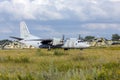 Antonov An-26 plane landed