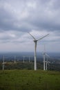 Wind Power Energy Station Landscape Ngong Hills Forest Reserve Recreational Picnic Site Park Kajiado County Kenya East Africa