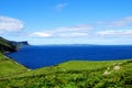 Antrim coast in northern Ireland, Torr Head Royalty Free Stock Photo