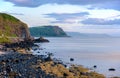 Antrim Coastal Road in Northern Ireland Royalty Free Stock Photo