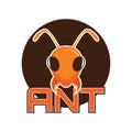 Ants logo for business or animal object, vector illustration