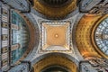 Antwerp railway station ceiling and cupola