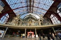 Antwerp Central Railway Station, operated by the national railway company NMBS Royalty Free Stock Photo