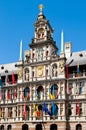Antwerp City Hall in Belgium Royalty Free Stock Photo