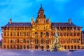 Antwerp City Hall, Belgium Royalty Free Stock Photo