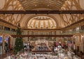 Antwerp, Flanders - Belgium - Historical ballroom renovated into a luxury shopping mall