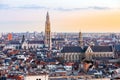 Antwerp sunset Royalty Free Stock Photo
