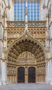 Antwerpen Cathedral Main Entrance Doors Royalty Free Stock Photo