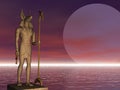 Anubis On Guard Royalty Free Stock Photo