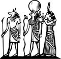 Anubis and Horus