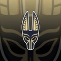 Anubis logo mascot, Vector illustration