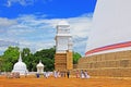 Anuradhapura Ruwanwelisaya Stupa, Sri Lanka UNESCO World Heritage Royalty Free Stock Photo