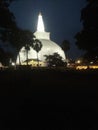 Anuradhapura , ruwanweliseya dageba historical building of srilankan Royalty Free Stock Photo