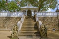 Jaya Sri Maha Bodhi Buddhist temple in Anuradhapura, Sri Lanka