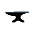 Anvil for Blacksmith Illustration Symbol Vector Logo Silhouette Royalty Free Stock Photo