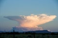 Anvil Cloud Thunderstorm in the distance