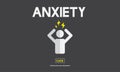 Anxiety Angst Disorder Stress Tension Concept Royalty Free Stock Photo