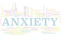 Anxiety word cloud