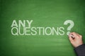 Any Questions concept on Blackboard