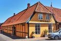 Anya Glass shop located in traditional building in Svaneke.