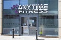 Anytime Fitness Gym in Bicester, Oxfordshire in the UK Royalty Free Stock Photo