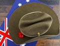 Anzac army slouch hat