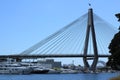 Anzac Bridge, Sydney, Australia Royalty Free Stock Photo