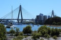 Anzac Bridge, Sydney, Australia Royalty Free Stock Photo