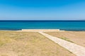 Anzac Cove in Gallipoli at Canakkale Turkey Royalty Free Stock Photo