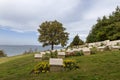 Anzac Cove, Gallipoli in the province of Canakkale, Turkey Royalty Free Stock Photo