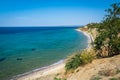 ANZAC cove site of World War I landing of the ANZACs on Gallipoli peninsula in Canakkale region, Turkey Royalty Free Stock Photo