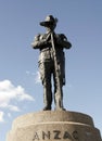 Anzac digger statue Royalty Free Stock Photo