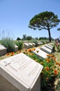 Canakkale, Turkey - June 24, 2011: Lone Pine ANZAC Memorial at the Gallipoli Battlefields in Turkey. Royalty Free Stock Photo