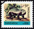 ANZANIA - CIRCA 1980: A stamp printed in Tanzania from the \