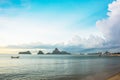 Ao Manow beach in thailand Royalty Free Stock Photo