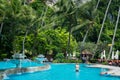 Ao Nang, Thailand: a blue pool at resort